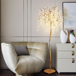 Arsorir Lampadaire en Verre Arbre