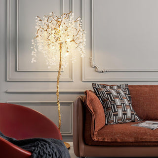 Arsorir Lampadaire en Verre Arbre