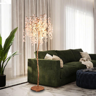 Arsorir Lampadaire en Verre Arbre