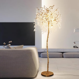 Arsorir Lampadaire en Verre Arbre