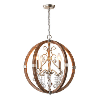 Suspension en bois et métal Oltheyra, élégance premium