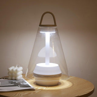 Emarir Scandinavian Glass Table Lamp-Neutral Decor