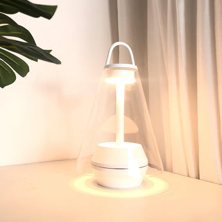 Emarir Scandinavian Glass Table Lamp-Neutral Decor