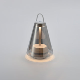 Emarir Scandinavian Glass Table Lamp-Neutral Decor