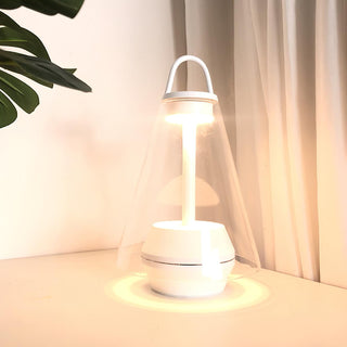 Emarir Scandinavian Glass Table Lamp-Neutral Decor