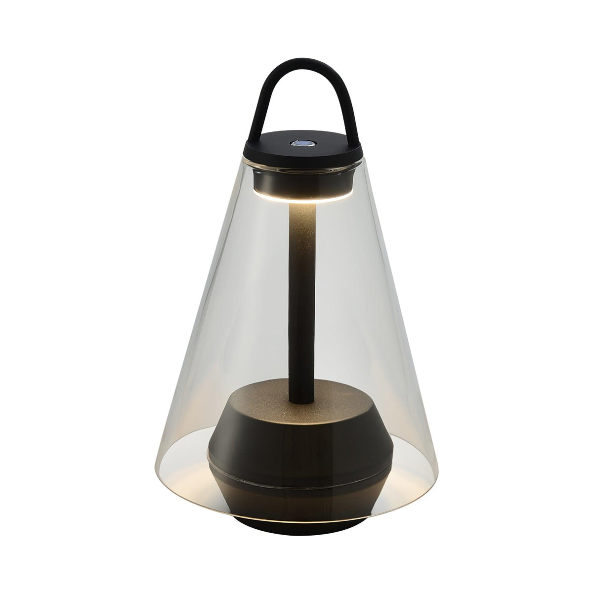 Emarir Scandinavian Glass Table Lamp-Neutral Decor