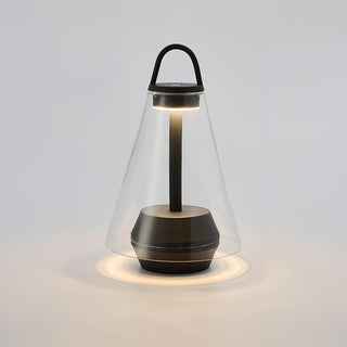 Emarir Scandinavian Glass Table Lamp-Neutral Decor