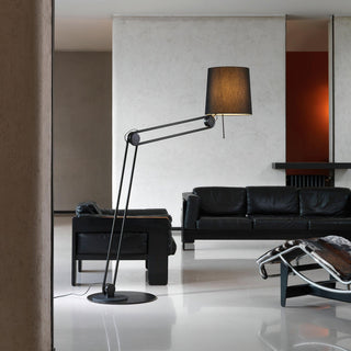 Zarina Minimalist Fabric Floor Lamp-Neutral Decor