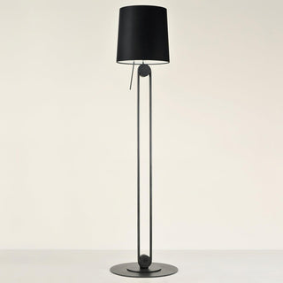 Zarina Minimalist Fabric Floor Lamp-Neutral Decor