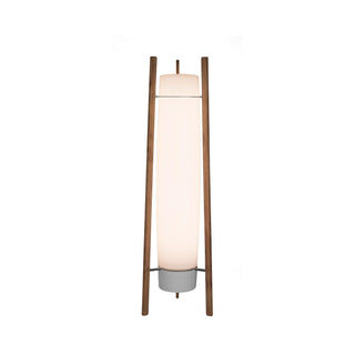 Zezoraril Lampadaire en Bois Noyer Wabi-Sabi