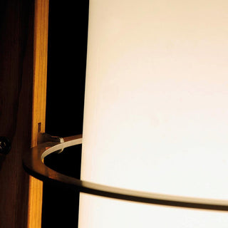 Zezoraril Lampadaire en Bois Noyer Wabi-Sabi