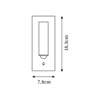 Aneko Applique Commuté LED Élégant Réglable-Luire