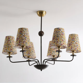 Aurmaren Lustre en Tissu Style Industriel Vintage