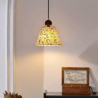 Aurmaren Lustre en Tissu Style Industriel Vintage