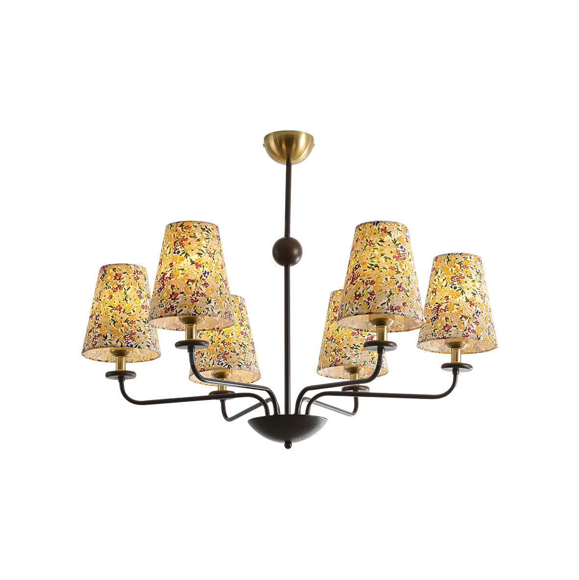 Aurmaren Lustre en Tissu Style Industriel Vintage