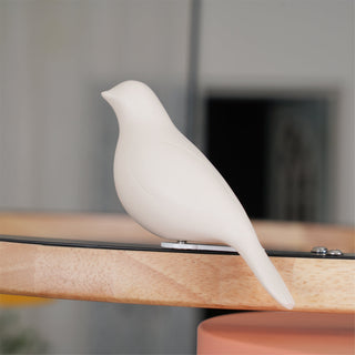 Cliff Lustre Rond avec Oiseau