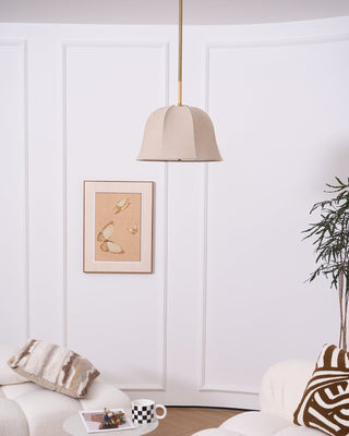 Fiora Lampe Suspendue en Tissu Vintage
