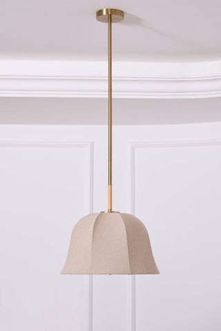 Fiora Lampe Suspendue en Tissu Vintage
