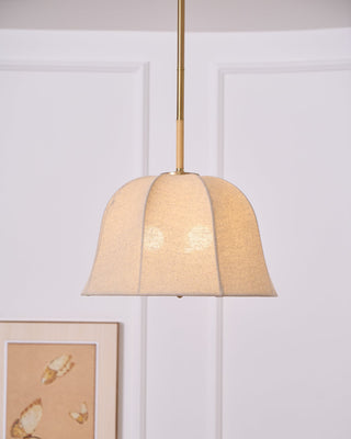 Fiora Lampe Suspendue en Tissu Vintage