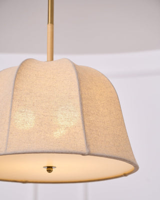 Fiora Lampe Suspendue en Tissu Vintage