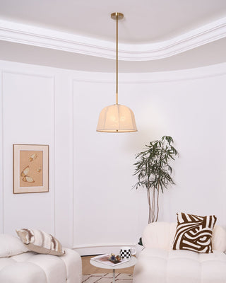 Fiora Lampe Suspendue en Tissu Vintage