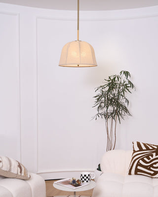 Fiora Lampe Suspendue en Tissu Vintage