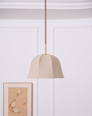 Fiora Lampe Suspendue en Tissu Vintage