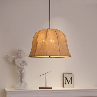 Fiora Lampe Suspendue en Tissu Vintage