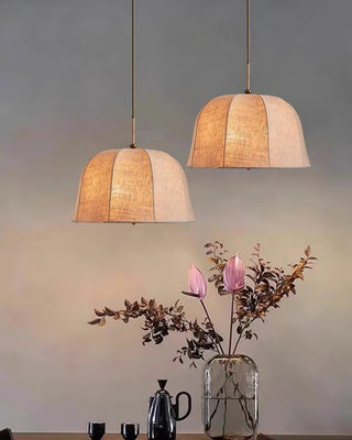 Fiora Lampe Suspendue en Tissu Vintage