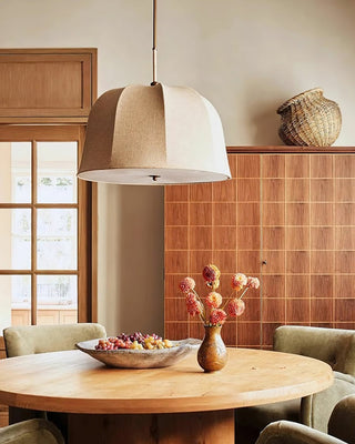 Fiora Lampe Suspendue en Tissu Vintage