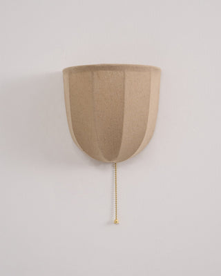 Griswold Applique Murale en Toile de Lin Naturel