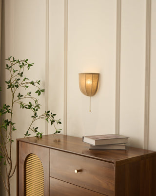Griswold Applique Murale en Toile de Lin Naturel