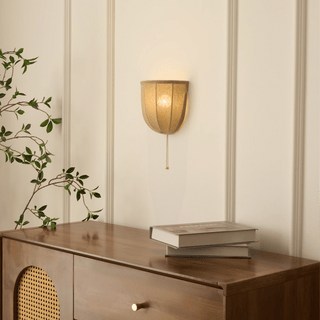 Griswold Applique Murale en Toile de Lin Naturel