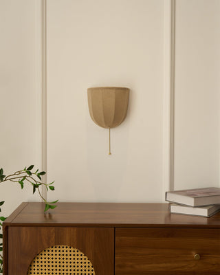 Griswold Applique Murale en Toile de Lin Naturel