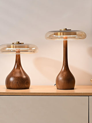 Bux Lampe de Table Moderne en Bois