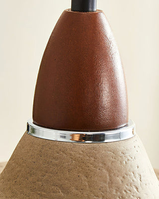 Sierra Lampe Suspendue Céramique Bois Art Nordique Premium