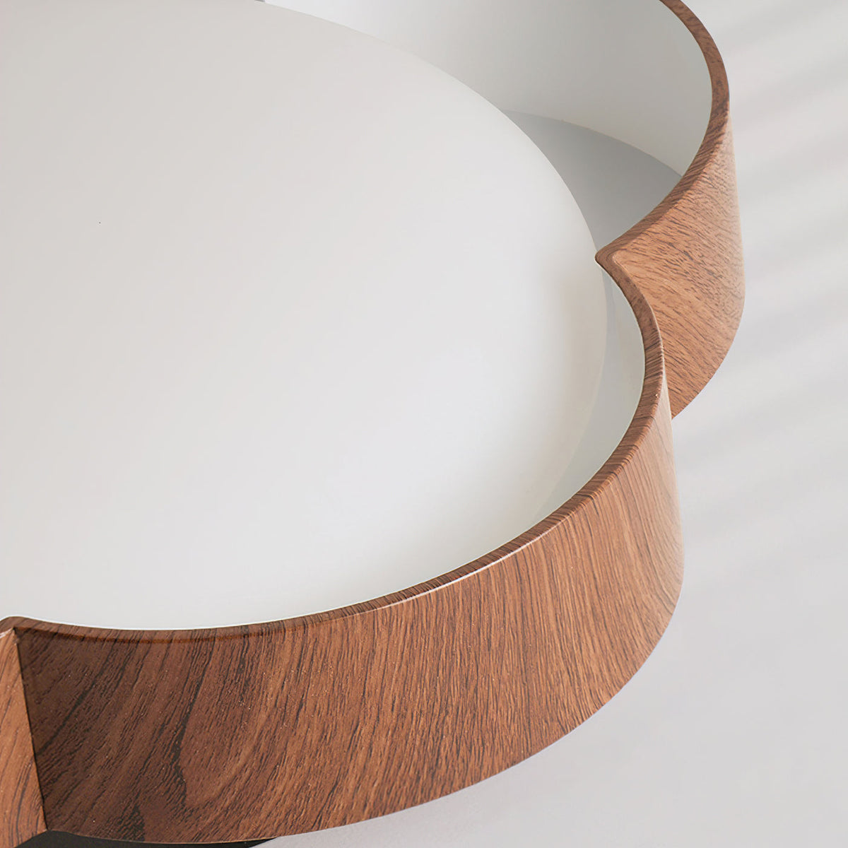 Comparison shot of the Walnut & Black and Beige & Orange color options.