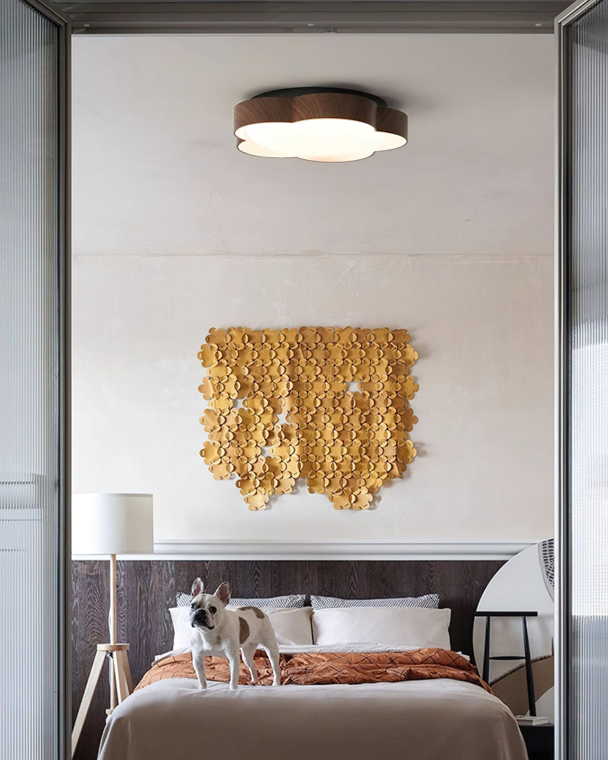 Sika Ceiling Lamp in a dining area, providing ambient light.