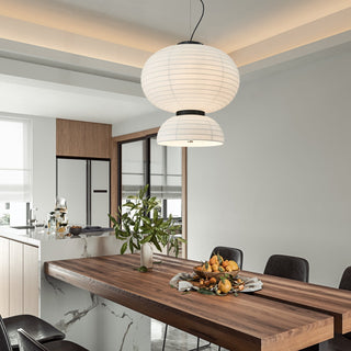 Uldoror Suspension en Soie Style Art Moderne Traditionnel