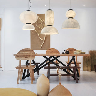 Uldoror Suspension en Soie Style Art Moderne Traditionnel