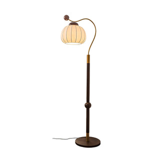 Devenor Lampadaire en Bois de Soie