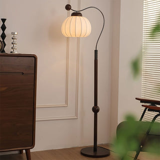Devenor Lampadaire en Bois de Soie