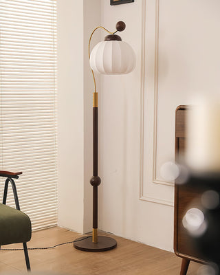 Devenor Lampadaire en Bois de Soie