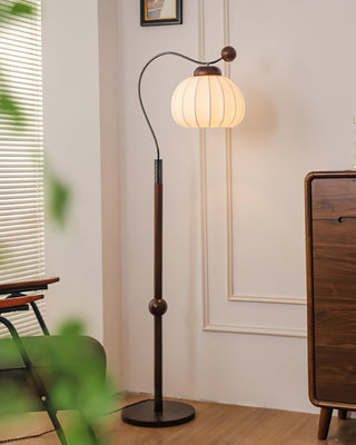 Devenor Lampadaire en Bois de Soie