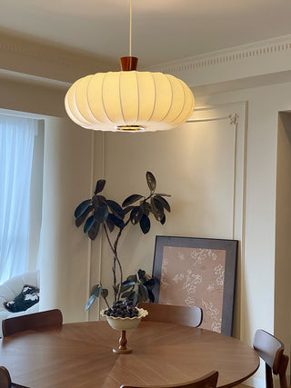 Solice Suspension Soie Bois Rétro