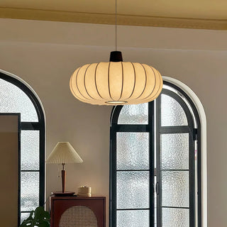 Solice Suspension Soie Bois Rétro