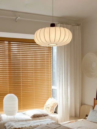 Solice Suspension Soie Bois Rétro