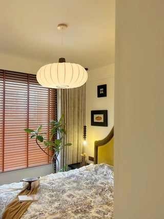 Solice Suspension Soie Bois Rétro