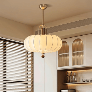 Solis Lustre Suspendu Rétro En Or