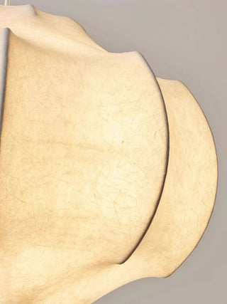 Silken Lotus Silk Pendant Lamp-Neutral Decor